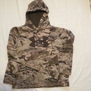 Under Armour Boys Hoodie Size YXL Big Logo Hoodie Sweatshirt